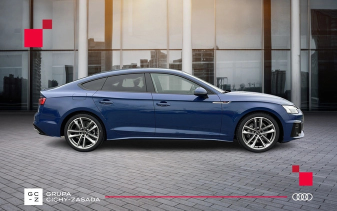 Audi A5 cena 233913 przebieg: 5, rok produkcji 2024 z Biała małe 781